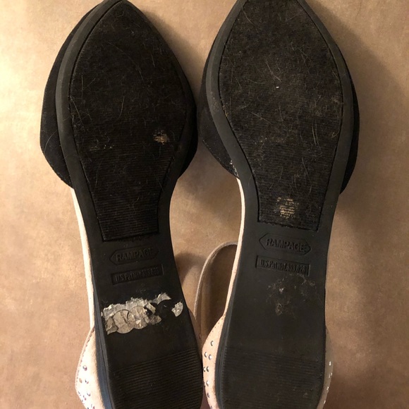 Rampage Damara Cutout Flats with Ankle Straps - Picture 6 of 6